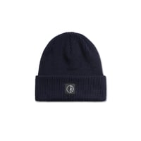 POLAR DOUBLE FOLD MERINO BEANIE NAVY
