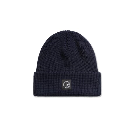 POLAR DOUBLE FOLD MERINO BEANIE NAVY