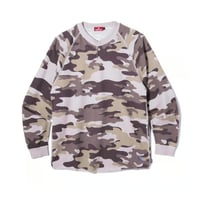 HELLRAZOR HENRY RAGLAN LS SHIRT SAND CAMO