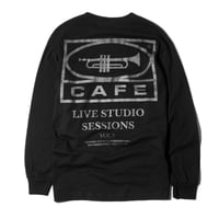 SKATEBOARD CAFE 45 L/S TEE BLACK