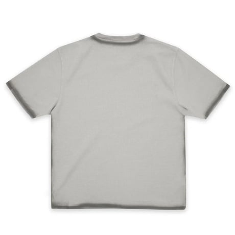 YARDSALE WAFFLE FADETEE LIGHT GREY