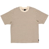QUASI SYNC STRIPED TEE CREAM