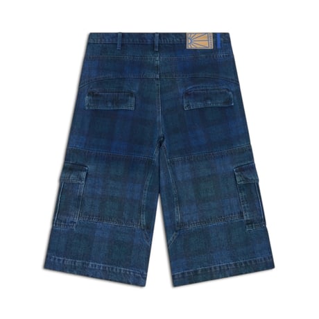 RASSVET ALLOVER PRINTED DENIM CARGO