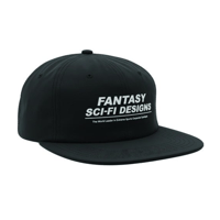 SCI-FI FANTASY EXTREME DESIGN HAT BLACK