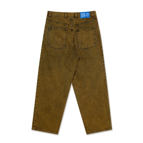 POLAR SKATE CO. BIG BOY PANTS YELLOW BLACK