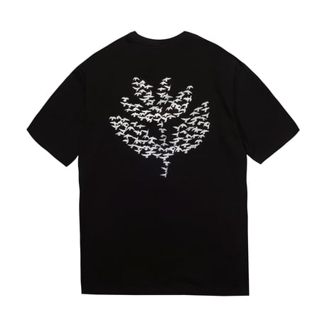 MAGENTA MIGRATION TEE BLACK