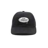 POP TRADING COMPANY FLY SIXPANEL HAT BLACK