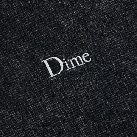 DIME CLASSIC FRENCH TERRY CREWNECK FADED BLACK