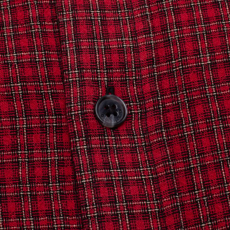 GX1000 SHORT SLEEVE BUTTON DOWN RED PLAID