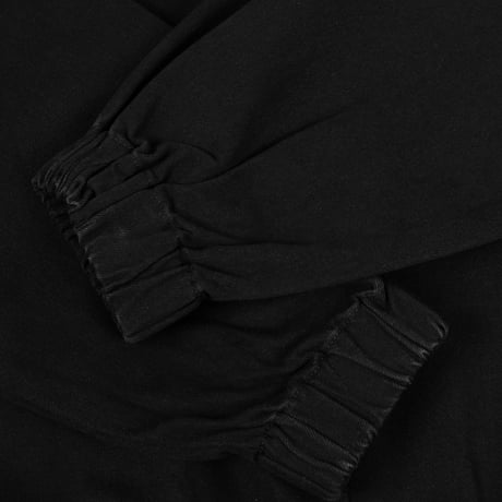 DIME HOODED DENIM JACKET BLACK