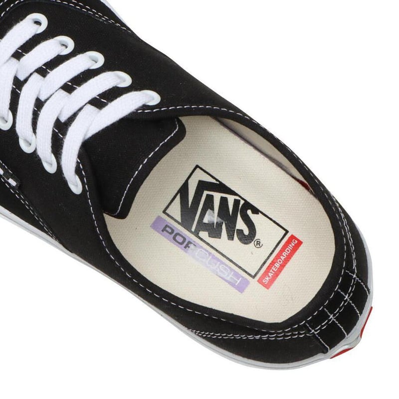 VANS SKATE CLASSICS AUTHENTIC BLACK/WHITE | PRO