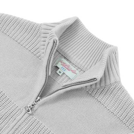 YARDSALE PHANTASY KNITTED CARDIGAN GREY