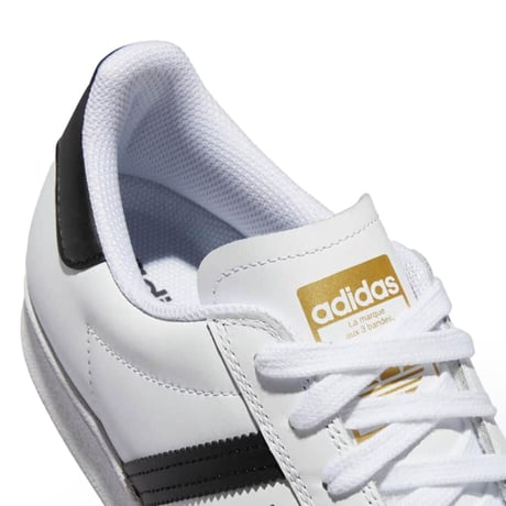 ADIDAS SUPERSTAR ADV WHITE/BLACK LEATHER