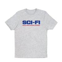 SCI-FI FANTASY FANTASY WORLD TEE HEATHER GREY