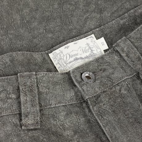 DIME BAGGY DENIM PANTS ELECTRIC CHARCOAL