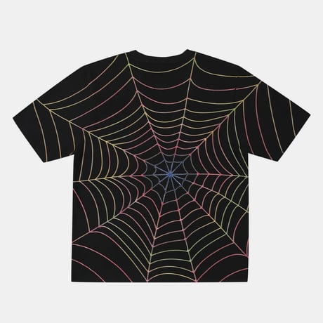 YARDSALE SPIDER TEE BLACK