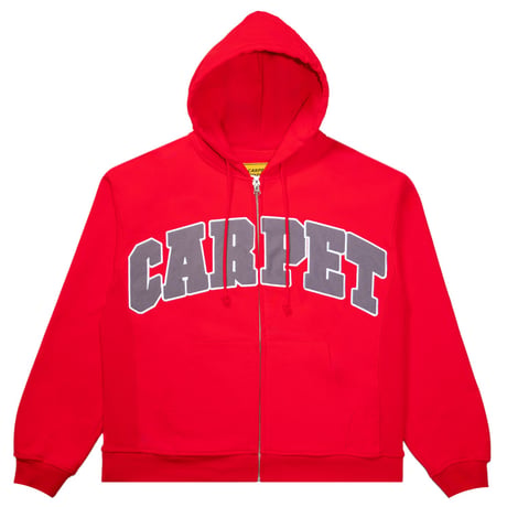 CARPET COMPANY VARSITY HOODIE RED