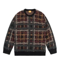 STAR TEAM BROWN CHAIN KNIT SWEATER | PROV ONLIN