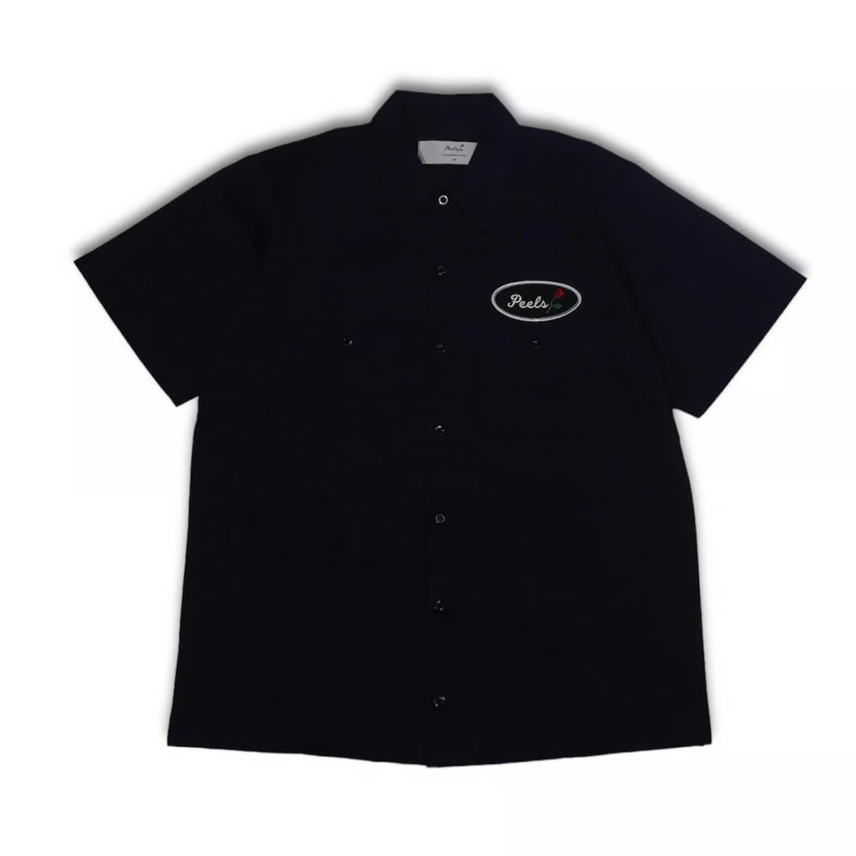 PEELS OG SHIRT WITH ROSE LOGO NAVY | PROV ONLIN