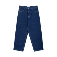 POLAR SKATE CO. BIG BOY PANTS DARK BLUE WHITE STITCHING