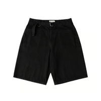 DIME TECH DENIM SHORTS BLACK
