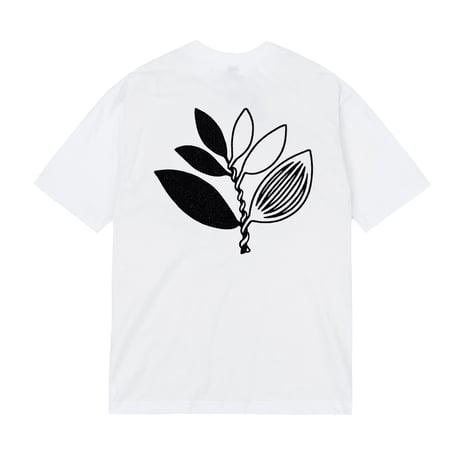 MAGENTA YIN TEE WHITE
