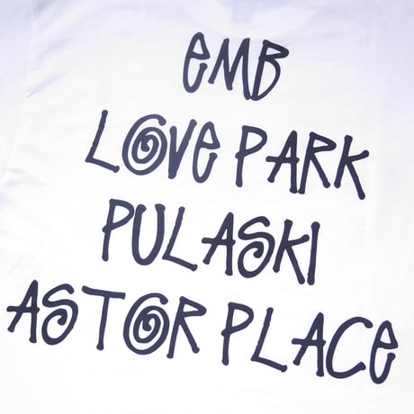 DEAR SKATING STUPID LONG SLEEVE TEE WHITE