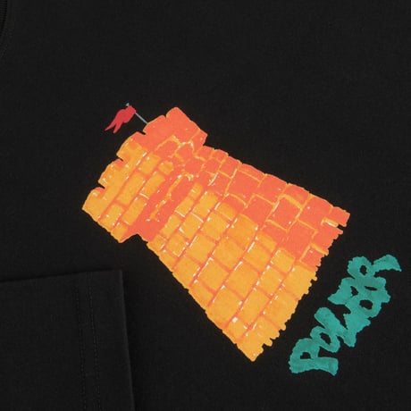 POLAR SKATE CO. INVASION TEE BLACK