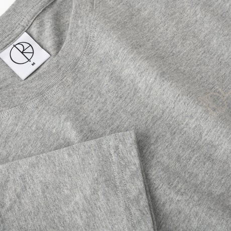 POLAR SKATE CO. STEVE TEE HEATHER GREY