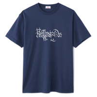 HELLRAZOR LETTER SHIRT NAVY