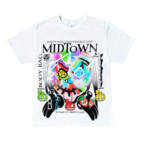 MIDTOWN BODYBAG JOKER TEE WHITE