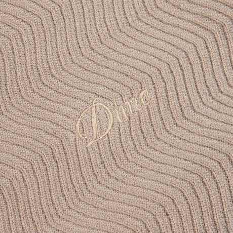 DIME WAVE CABLE KNIT TAN