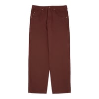 GX1000 BAGGY PANT WINE