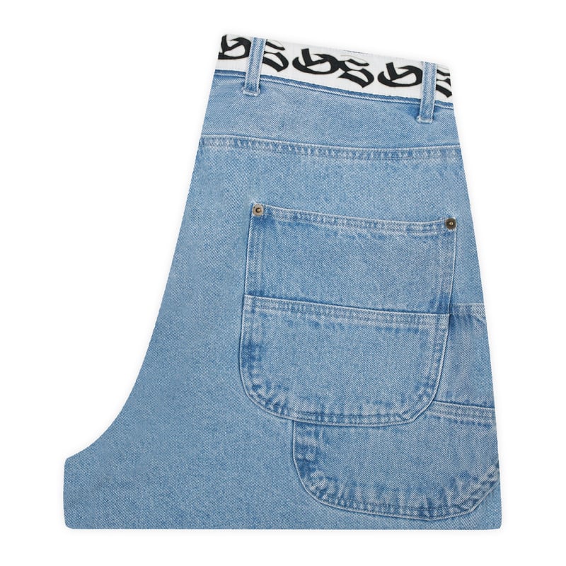 YARDSALE BOSS TROUSERS LIGHT DENIM | PROV ONLIN