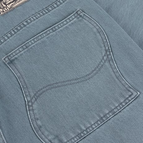 DIME RELAXED DENIM PANTS STEEL BLUE
