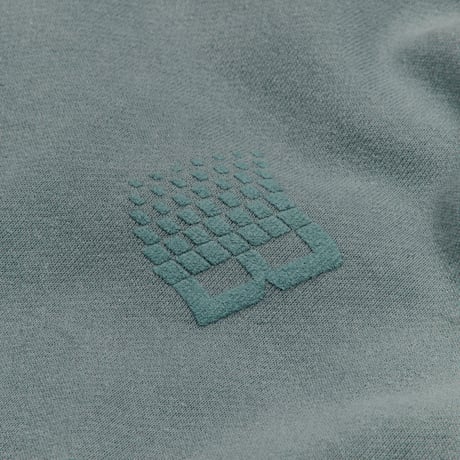 BRONZE 56K B LOGO PUFF PRINT HOODIE BLUE