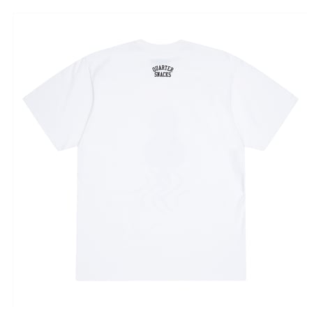 QUARTERSNACKS BIG SNACKMAN TEE WHITE