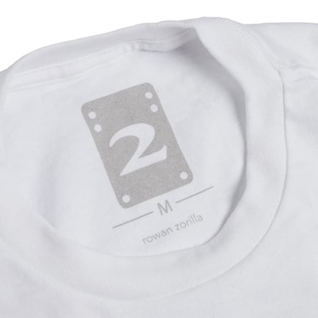 2 RISER PADS ROWAN PRO TEE WHITE