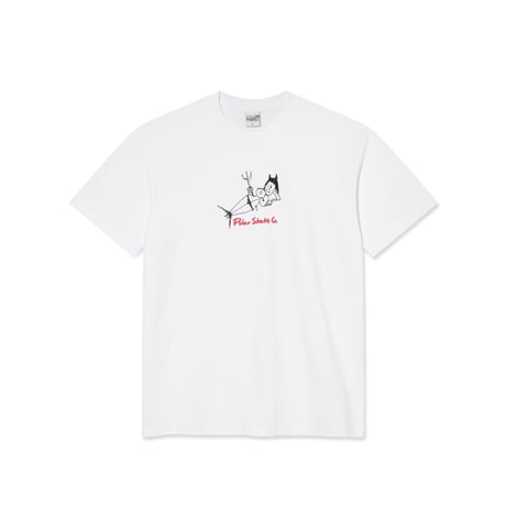 POLAR SKATE CO. DEVIL WOMAN TEE WHITE