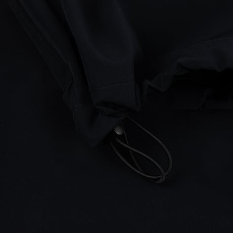 DIME PLEATED NYLON PANTS BLACK