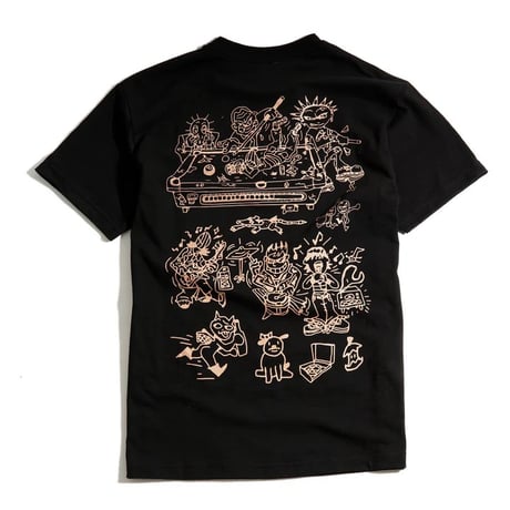 CAFE ETHAN TEE BLACK