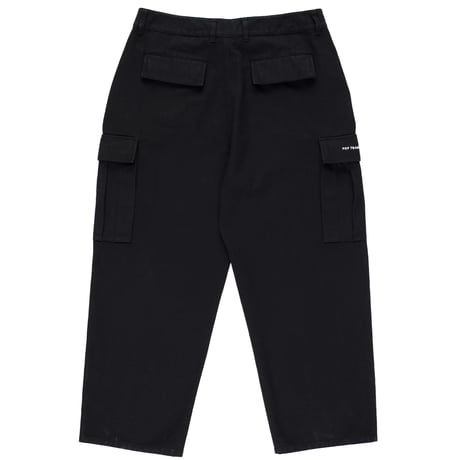 POP TRADING COMPANY CARGO PANTS BLACK