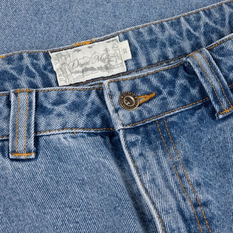 DIME CLASSIC RELAXED DENIM SANDBLASTED BLUE