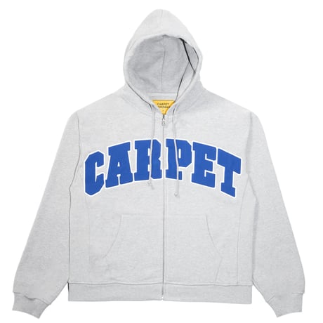 CARPET COMPANY VARSITY HOODIE GREY