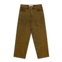 POLAR SKATE CO. BIG BOY PANTS YELLOW BLACK