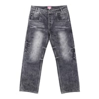 STAR TEAM 6POCKET STAR JEANS BLACK