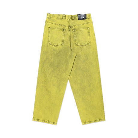 POLAR SKATE CO. BIG BOY PANTS DEMON CHILD LEMON BLACK