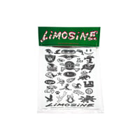 LIMOSINE LIMO TEAM PEEL AWAY STICKER SHEET