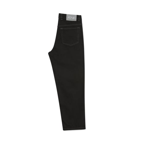 POLAR SKATE CO. 93! PANTS CONTRAST STITCHING BLACK / DARK OLIVE