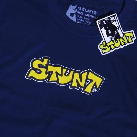 STUNT LOGO TEE NAVY